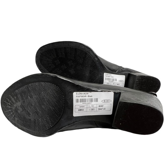 Elena Iachi Italian Leather Women’s Ankle Boots - Picture 4 of 6